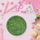 groengras papieren bordje (Feest)