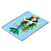 Groenharige zeemeermin Thunder_Cove Notitieboek (Linkerzijde)