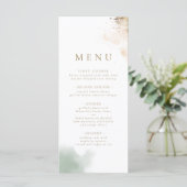 Groenheid Goud Eucalyptus Menu (Staand voorkant)