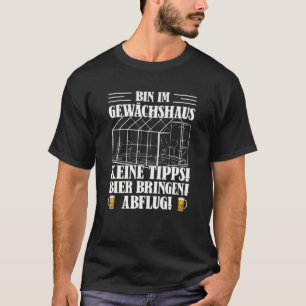 Groenhuis Garden Beer Hobby Gardener Gardening de T-shirt