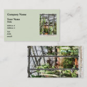 Groenhuis met grote cactus visitekaartje (Voorkant / Achterkant)