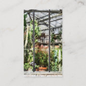 Groenhuis met grote cactus visitekaartje (Achterkant)
