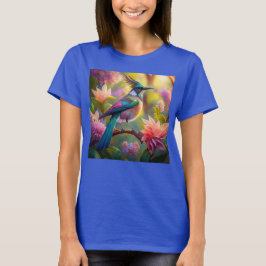 Groenkop Vlaamse Gaai Fantasie Vogel T-shirt