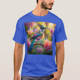 Groenkop Vlaamse Gaai Fantasie Vogel T-shirt