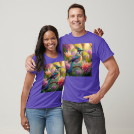 Groenkop Vlaamse Gaai Fantasie Vogel T-shirt