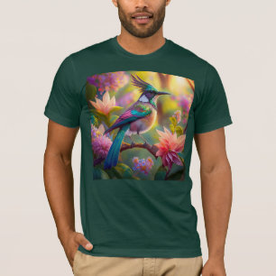 Groenkop Vlaamse Gaai Fantasie Vogel T-shirt