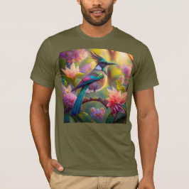 Groenkop Vlaamse Gaai Fantasie Vogel T-shirt