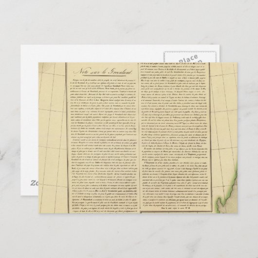 Groenland 11 briefkaart (Voorkant / Achterkant)