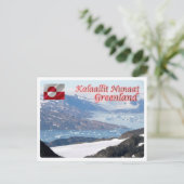 Groenland - Ammassalik - Glacier & Fiord - Briefkaart (Staand voorkant)