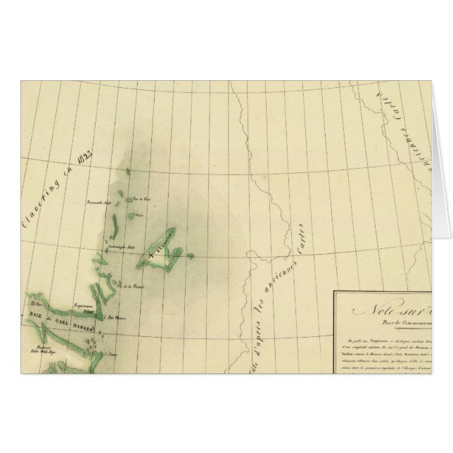 Groenland Atlas-kaart (Voorkant Horizontaal)