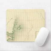 Groenland Atlas-kaart Muismat (Met muis)