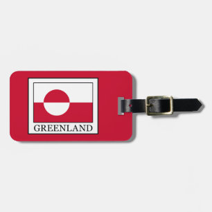 Groenland Bagagelabel