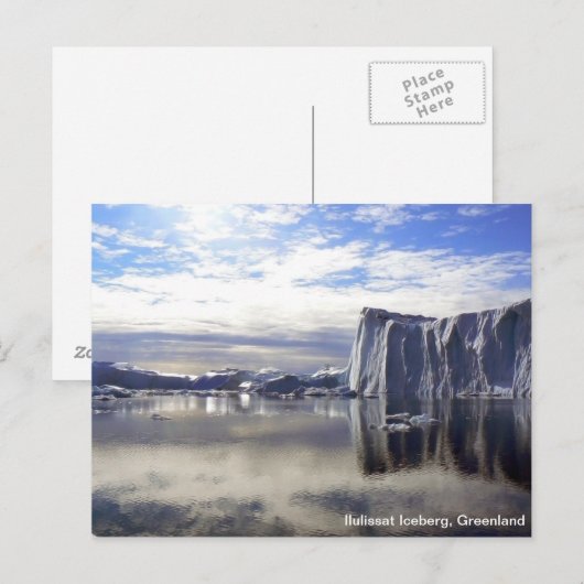 Groenland Briefkaart (Voorkant / Achterkant)