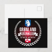 Groenland Briefkaart (Voorkant / Achterkant)