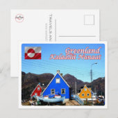 Groenland - briefkaart (Voorkant / Achterkant)