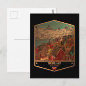 Groenland Briefkaart (Voorkant / Achterkant)