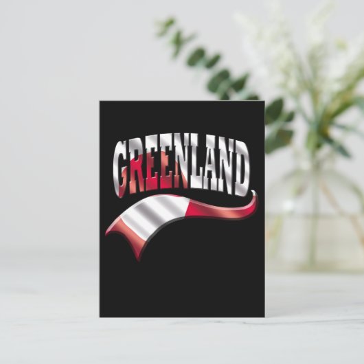 Groenland Briefkaart (Staand voorkant)