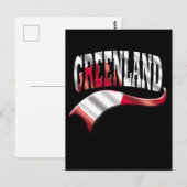 Groenland Briefkaart (Voorkant / Achterkant)