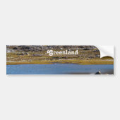 Groenland Bumpersticker (Voorkant)