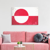 Groenland Canvas Afdruk (Insitu (Woonkamer))
