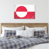 Groenland Canvas Afdruk (Insitu (Slaapkamer))