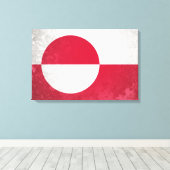 Groenland Canvas Afdruk (Insitu (Houten vloer))
