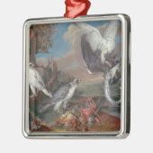 Groenland Cyr Falcons Metalen Ornament (Links)