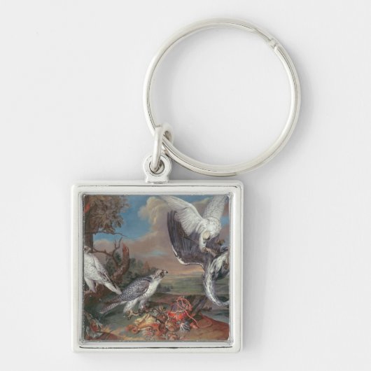 Groenland Cyr Falcons Sleutelhanger (Voorkant)