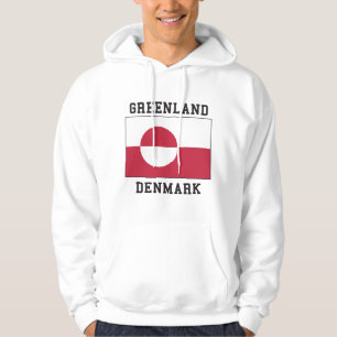 Groenland Denemarken Hoodie