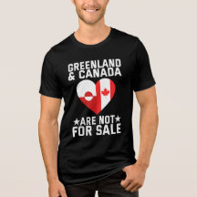Groenland en Canada zijn niet te koop