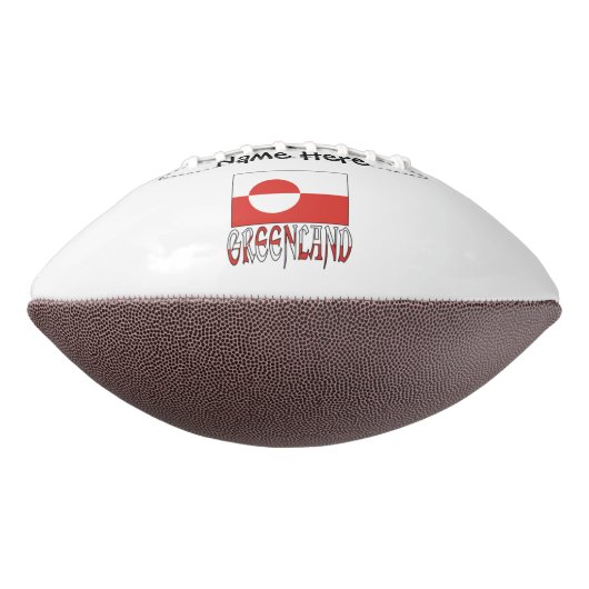 Groenland en Groot-enland American Football (Gedraaid 270)
