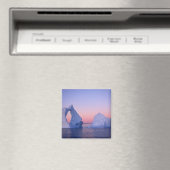 Groenland, Iceberg bij zonsondergang. Magneet (Insitu (Vaatwasser))