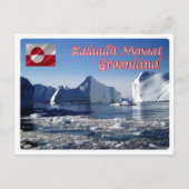 Groenland - Icebergs - Briefkaart (Voorkant)