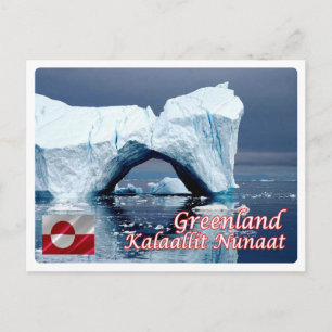 Groenland - Icebergs - Briefkaart