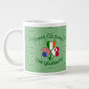 Groenland Ierland VS Klavertje Vier Persoonlijke t Grote Koffiekop
