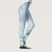 Groenland Igloo Ice Blocks Patroon Ontwerp Leggings (Rechts)