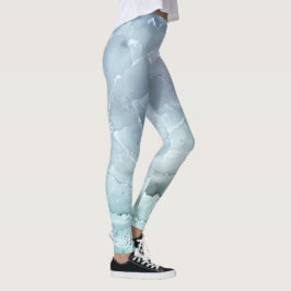 Groenland Igloo Ice Blocks Patroon Ontwerp Leggings