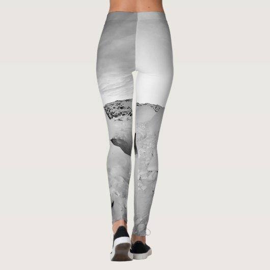 Groenland Ilulissat Igloo Exotic Pattern Leggings (Achterkant)