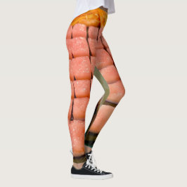 Groenland Inuit Delicacy Mattak Pattern Leggings