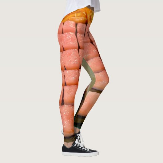 Groenland Inuit Delicacy Mattak Pattern Leggings (Rechts)