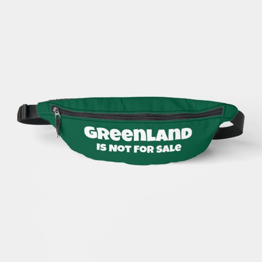 Groenland is niet te koop Fanny Pack Heuptasje (Voorkant)