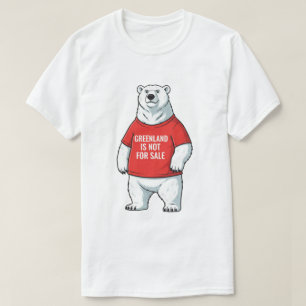 Groenland is niet te koop IJsbeer T-shirt