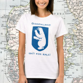 Groenland is niet te koop! met Polar Beer Shield T-shirt