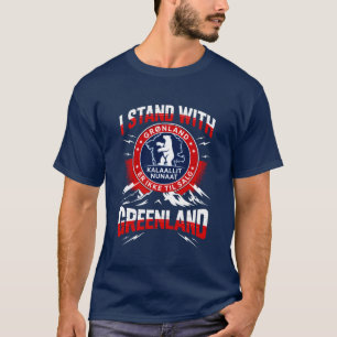 Groenland is niet te koop t-shirt