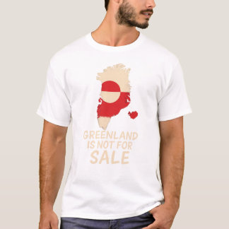 GROENLAND IS NIET TE KOOP T-SHIRT