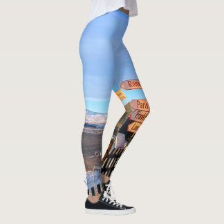 Groenland Kangerlussuaq Airport Destination Post Leggings