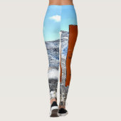 Groenland Kangerlussuaq Explosieve Arctische toend Leggings (Achterkant)