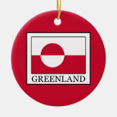 Groenland Keramisch Ornament (Voorkant)