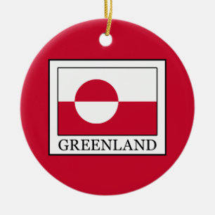 Groenland Keramisch Ornament
