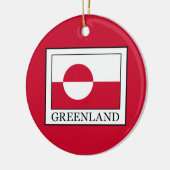 Groenland Keramisch Ornament (Links)